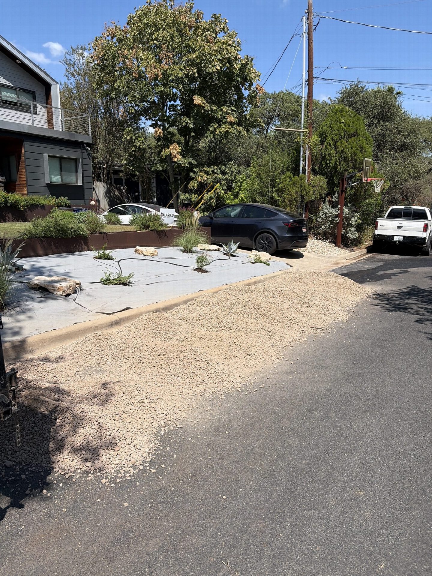 Driver's photo of 10' Steel Edging in Austin