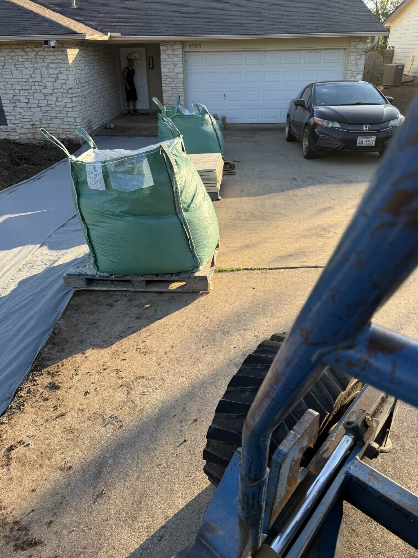 Driver's photo of 2 yards of Concrete Sand in Austin