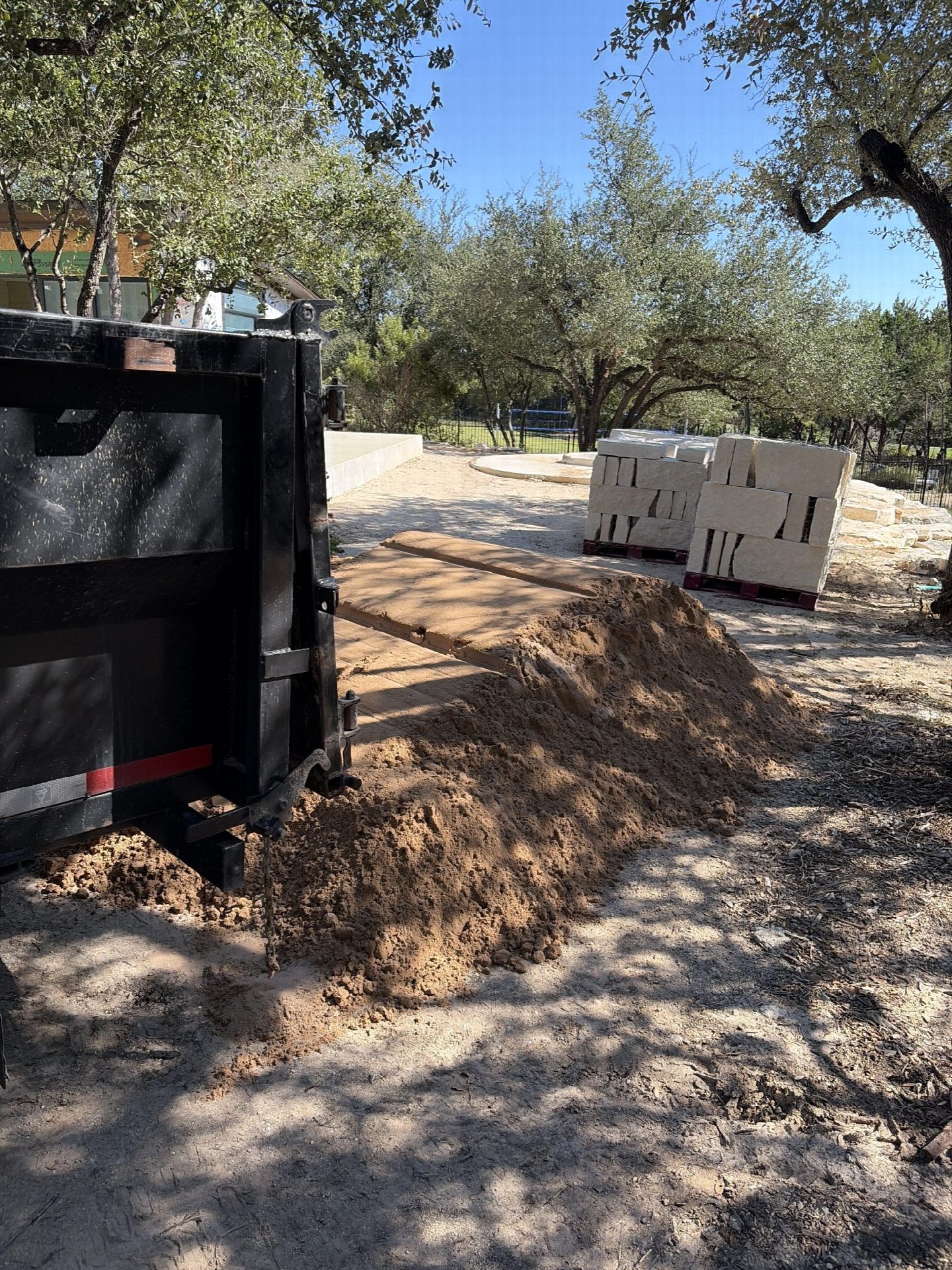 Driver's photo of 4 yards of Masonry Sand in Austin