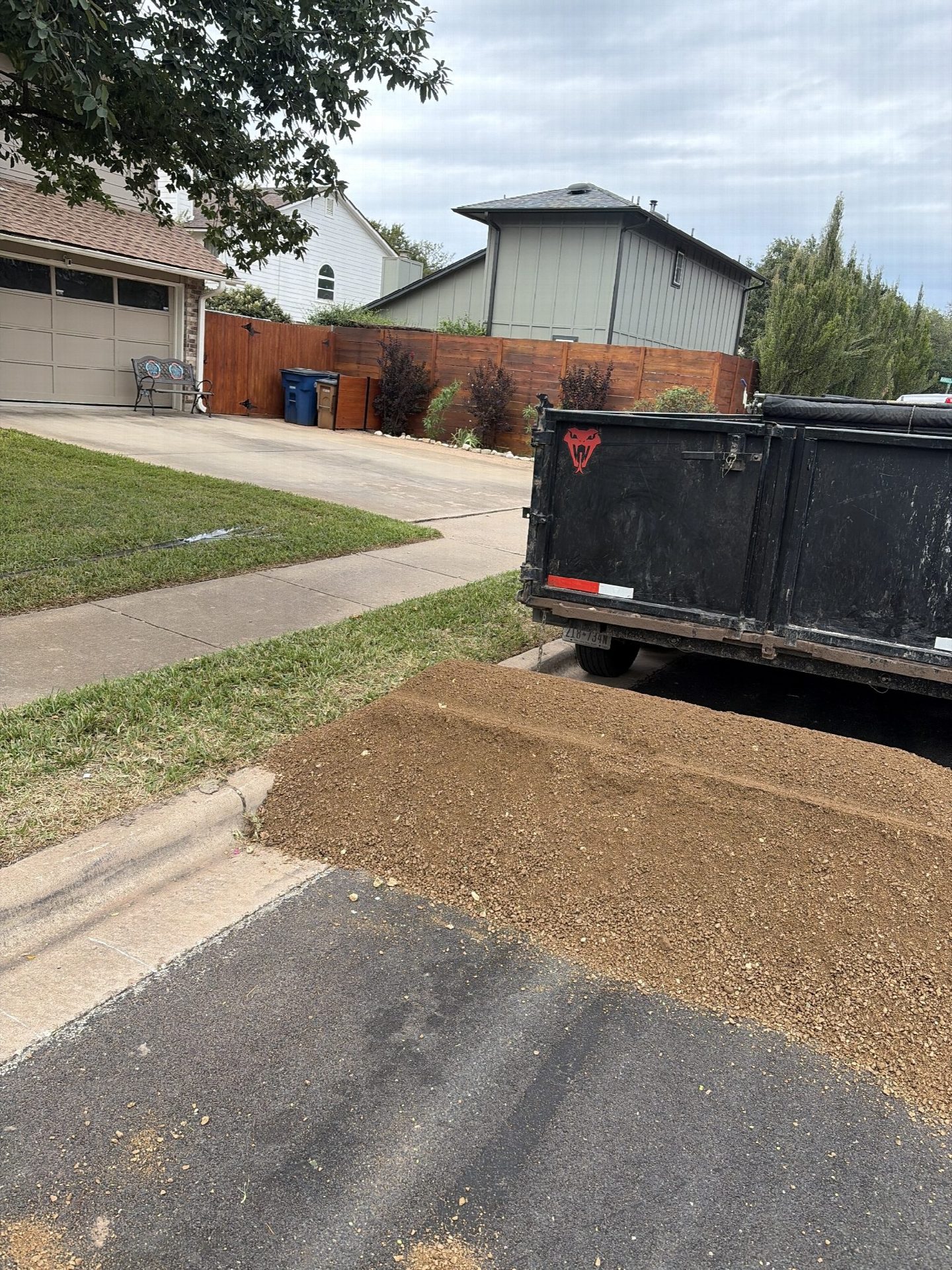 Driver's photo of 10' Steel Edging in Austin