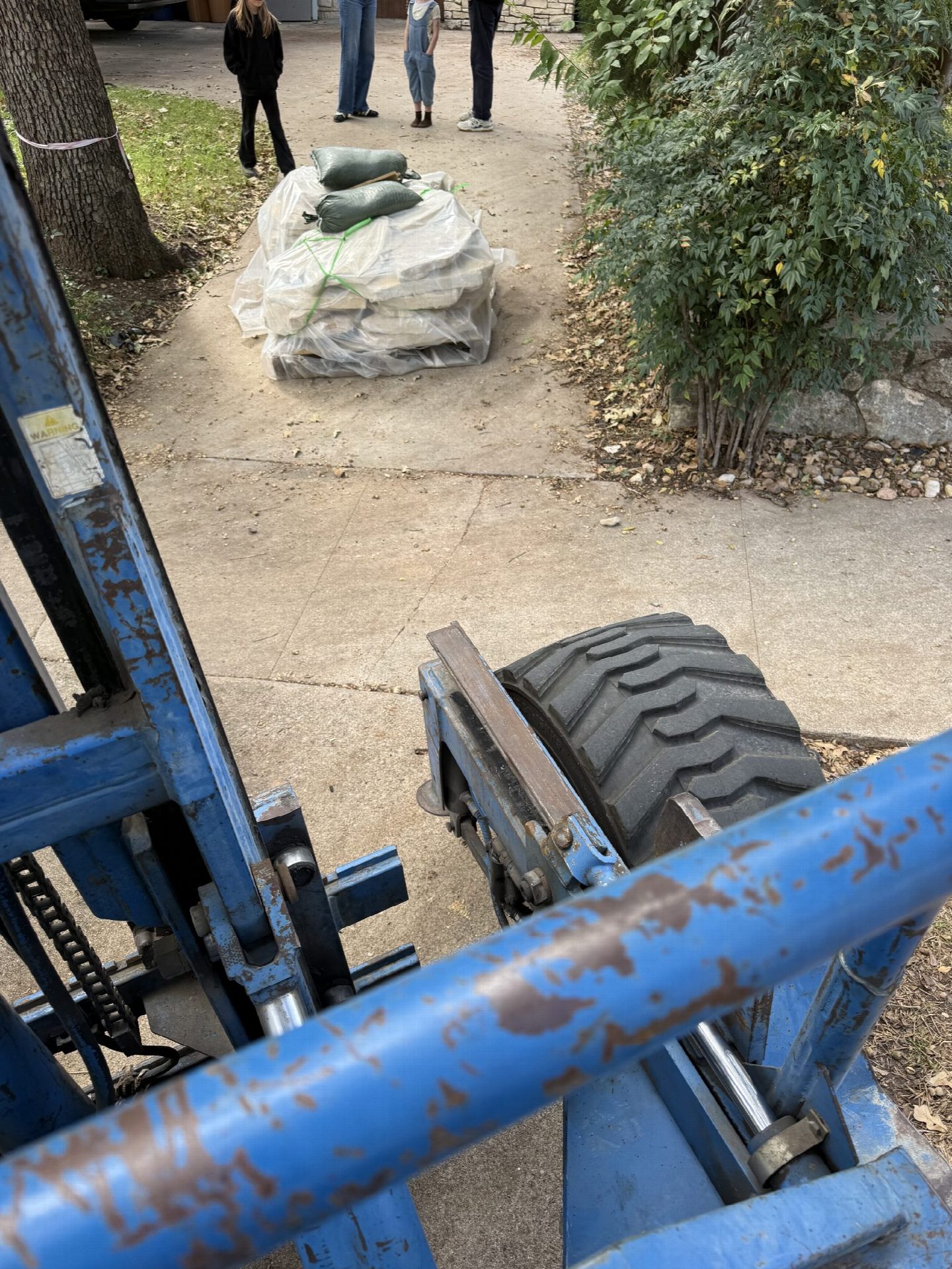 Driver's photo of Native Flagstone (Yellow Patio Stone) in Austin