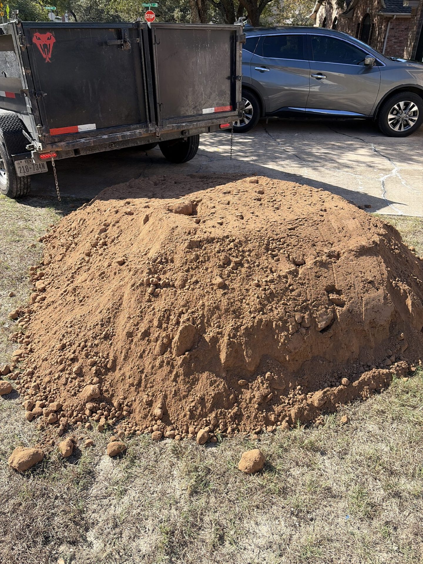 Driver's photo of 4 yards of Sandy Loam in Austin