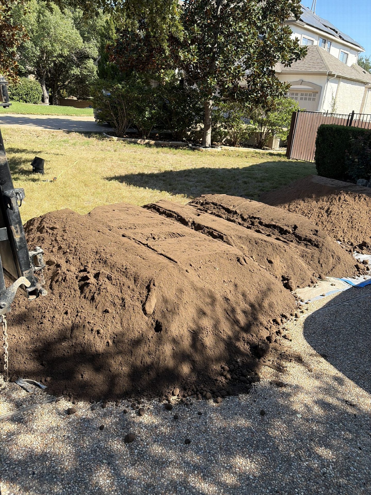 Driver's photo of 3 yards of Flower & Garden Soil in Austin