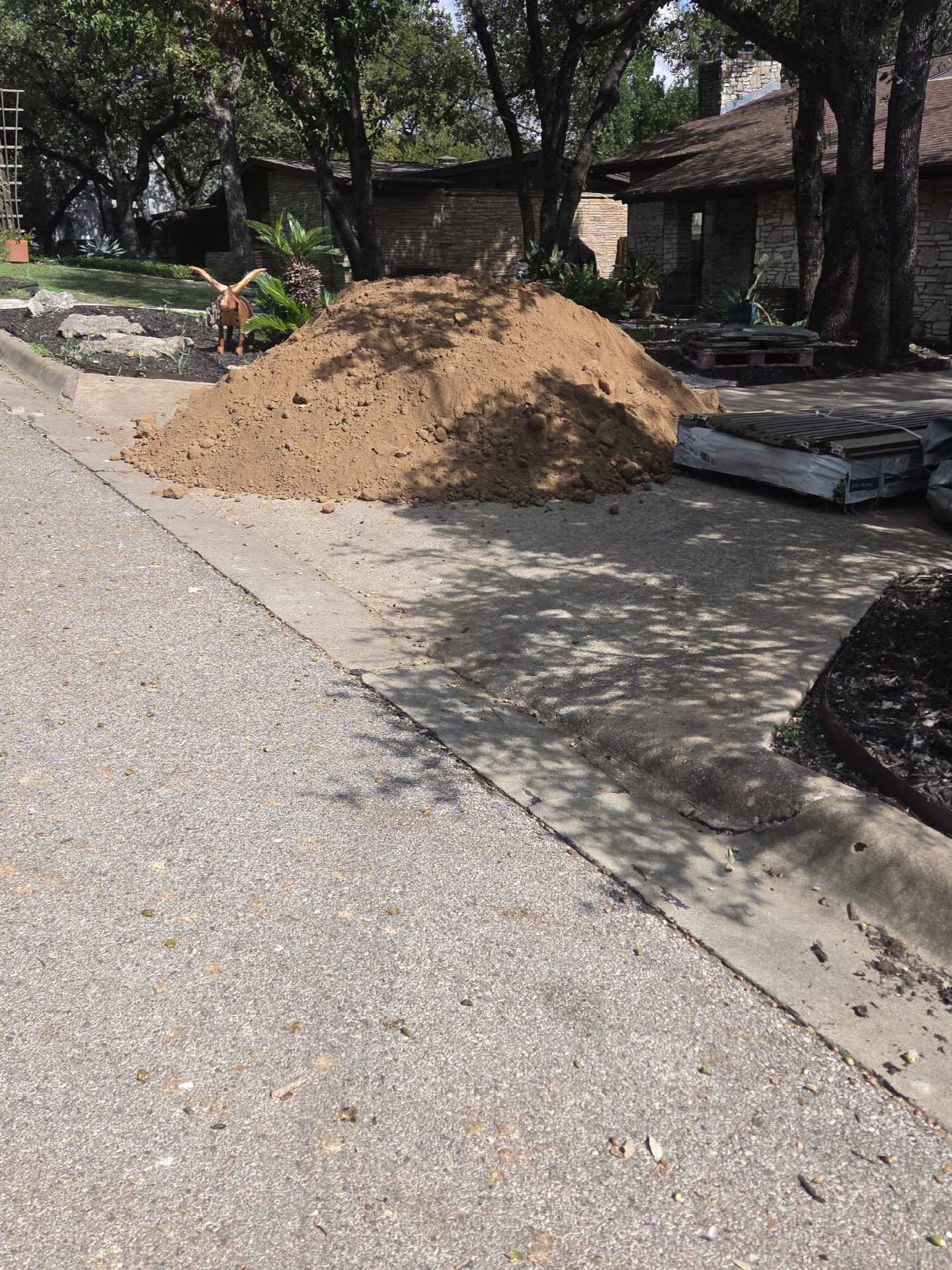 Driver's photo of 4.5 yards of Sandy Loam in Austin