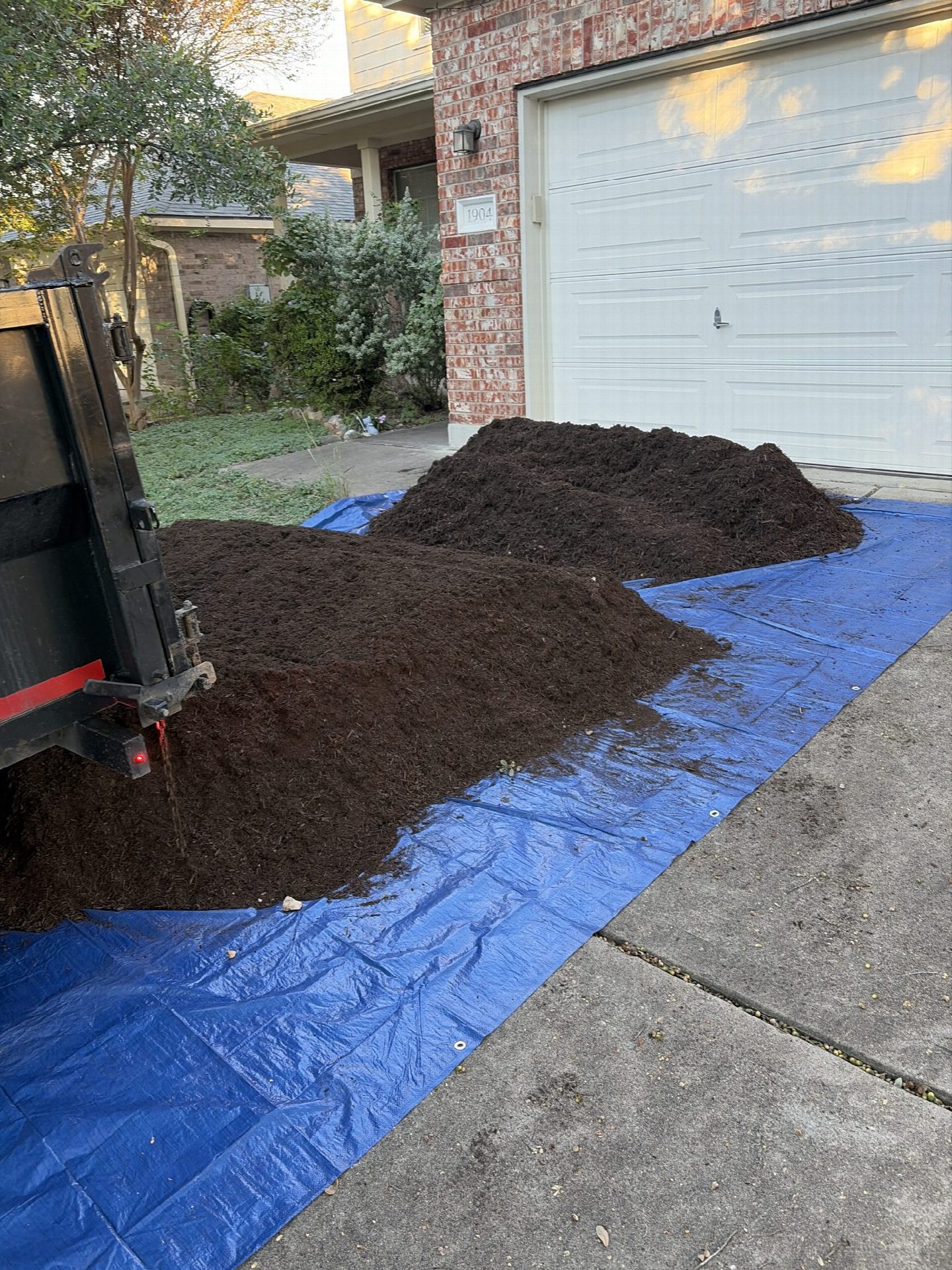 Driver's photo of 1 yard of Organic Compost in Austin