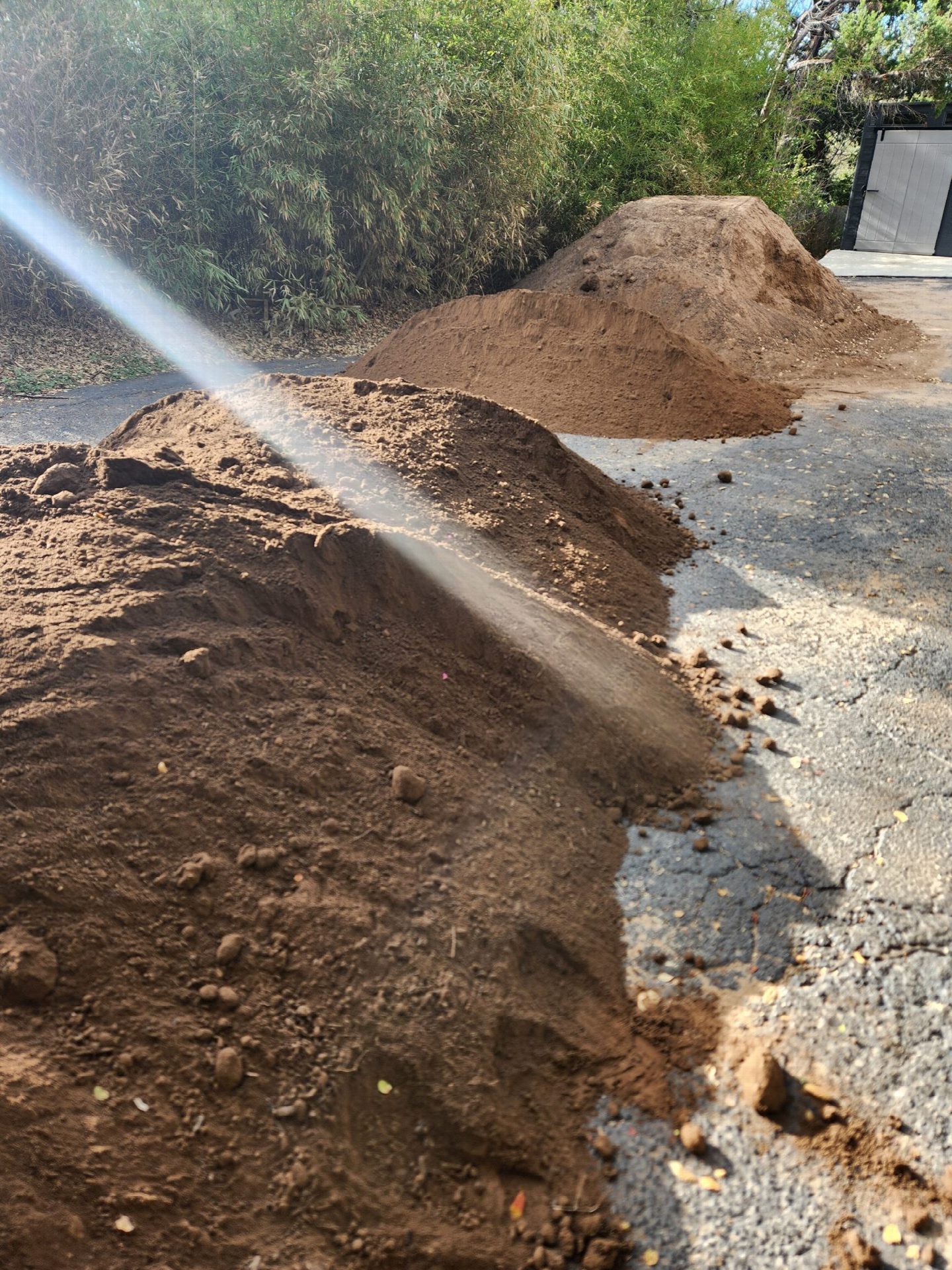 Driver's photo of 7 yards of 50/50 Soil Mix in West lake hills