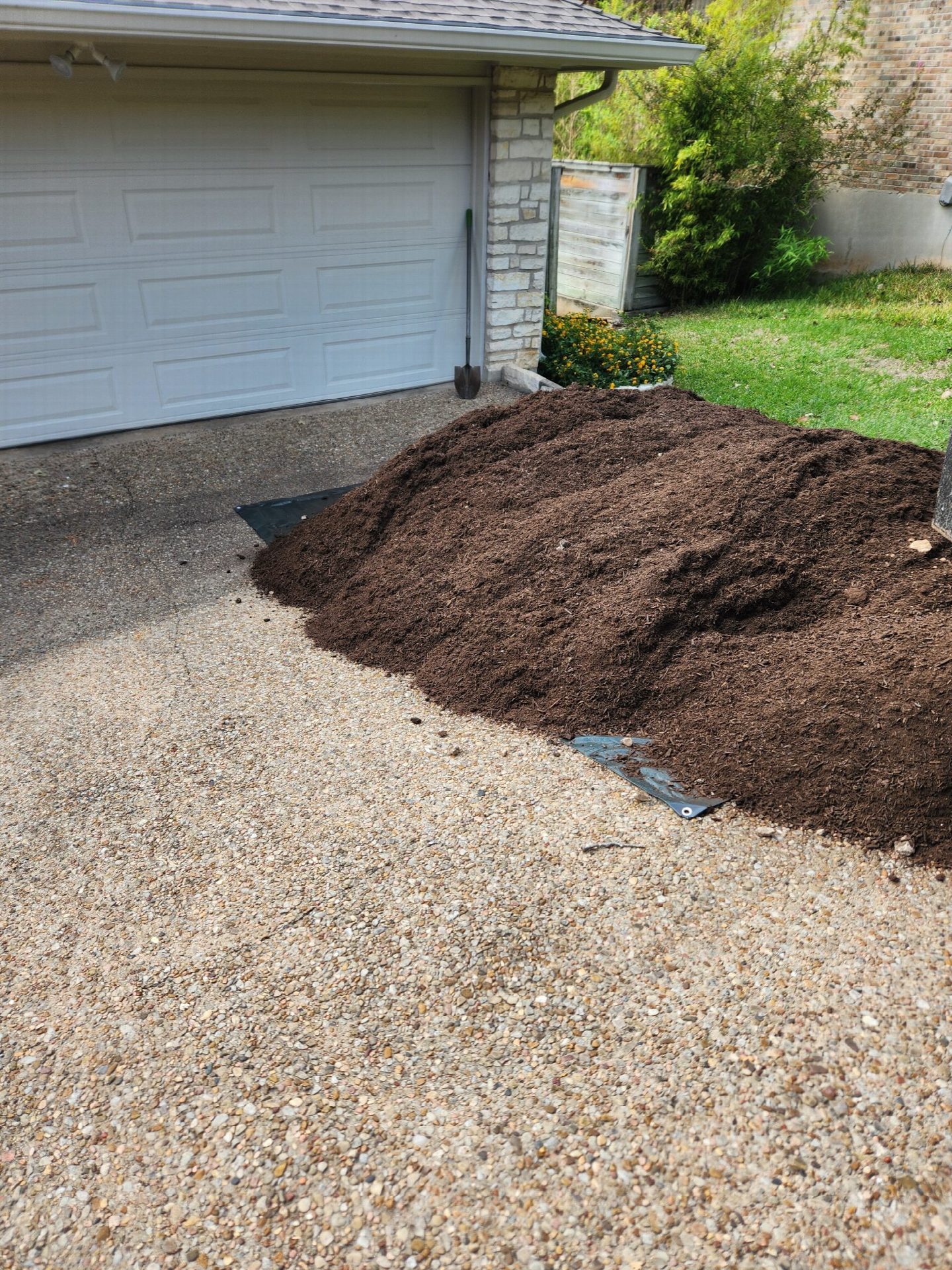 Driver's photo of 4 yards of Organic Compost in Austin