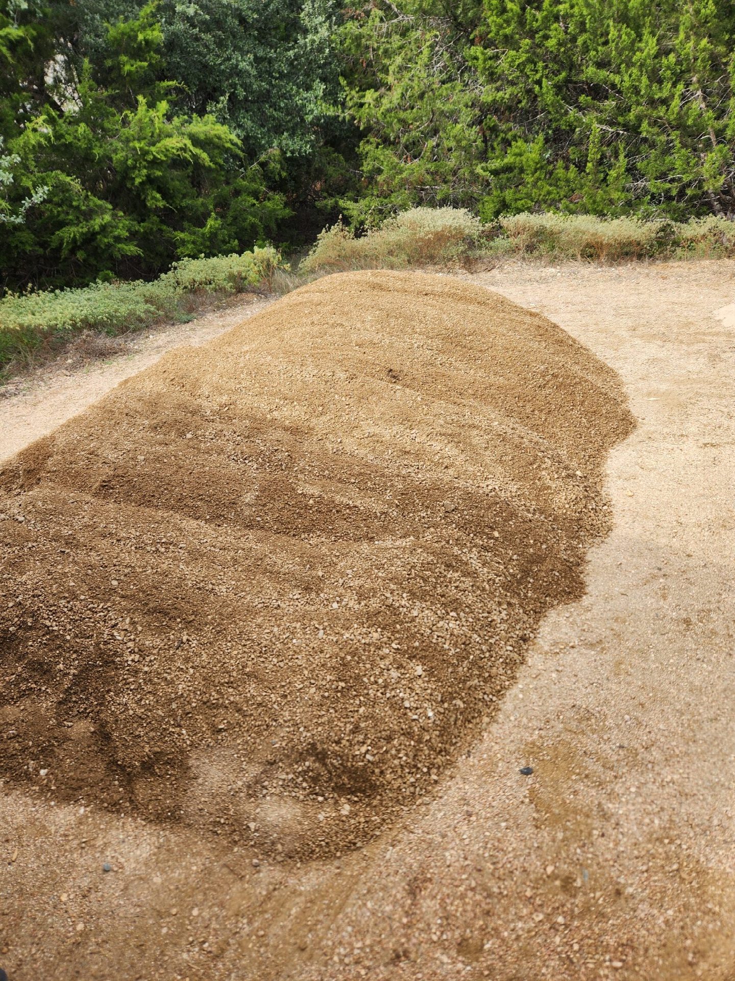 Driver's photo of 5 yards of 1/2" minus - Decomposed Granite in Austin