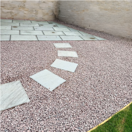 1/2"- 1" Fairland Pink Gravel thumbnail 5