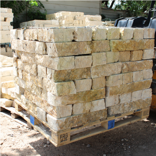  4"x6" Nicotine Limestone Chop Blocks