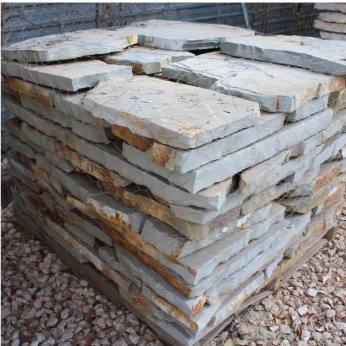 Oklahoma Blue Flagstone (Blue Patio Stone) thumbnail 3