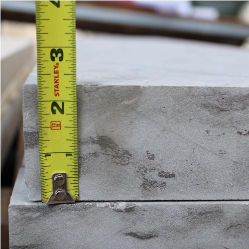 2'x4' Charcoal Lueder Pavers (2.25" thick) thumbnail 3