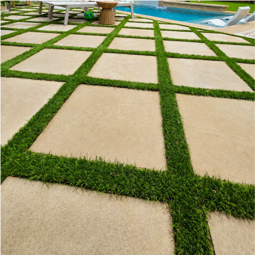 2'x2' Cream Limestone Pavers (2.25" thick) thumbnail 6