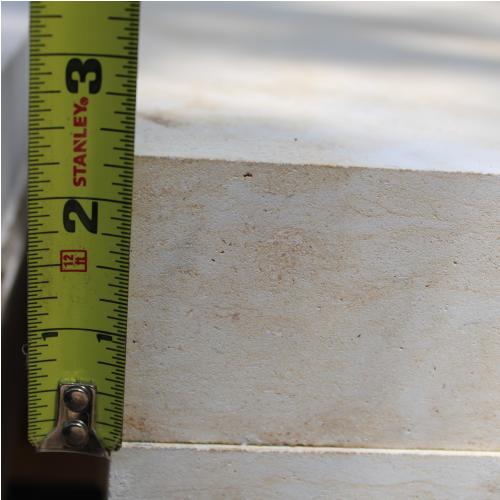 2'x1' Cream Paver (2.25' thick) thumbnail 4