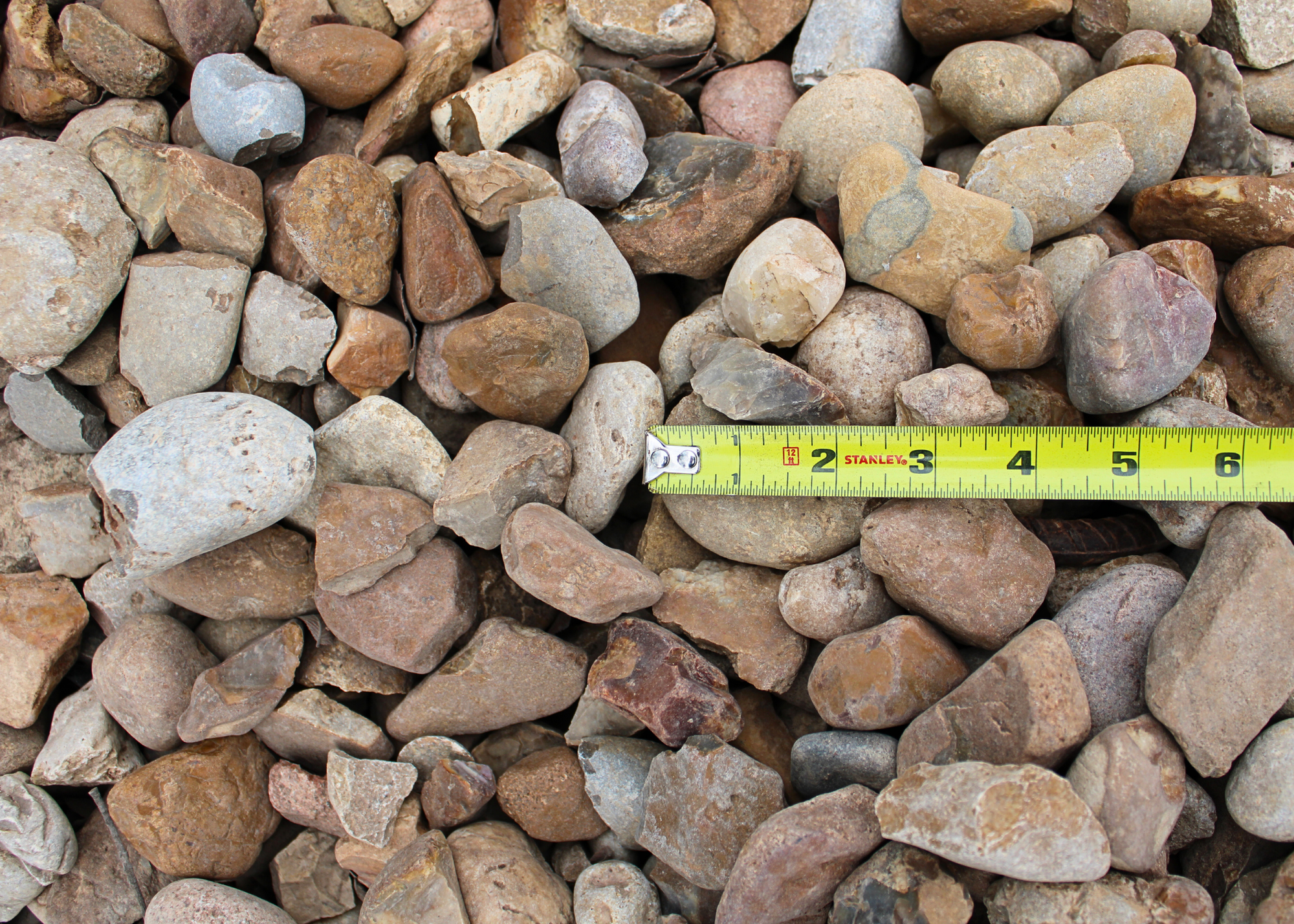 1"x2" Washed River Gravel