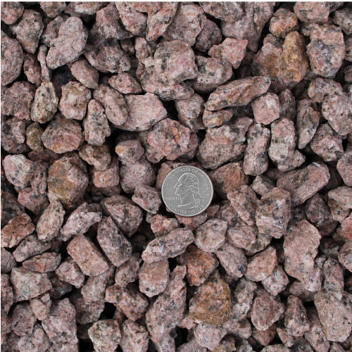 1/2"- 1" Fairland Pink Gravel thumbnail 3