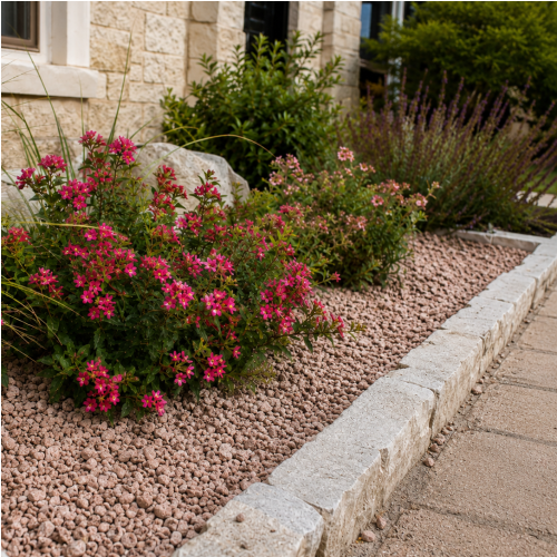1/2"- 1" Fairland Pink Gravel thumbnail 5