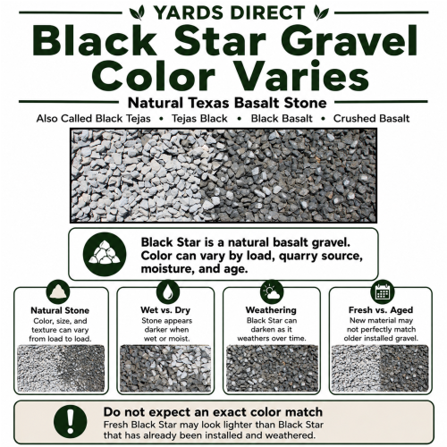 5/8" Black Star Gravel thumbnail 5