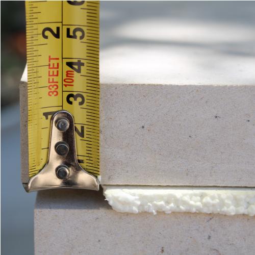 2'x4' Cream Limestone Paver (1.25" thick) thumbnail 3