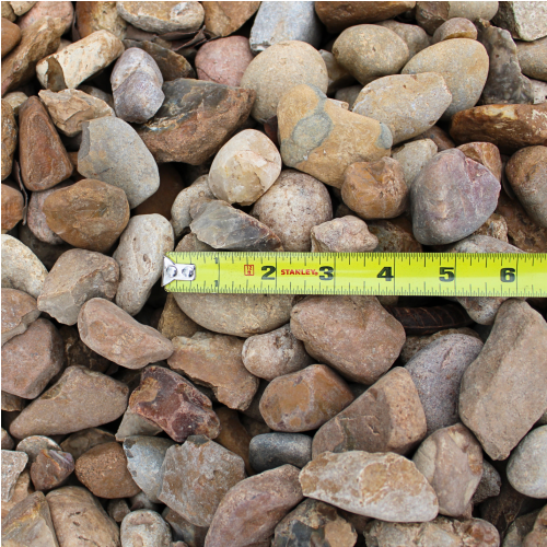 1"x2" Washed River Gravel