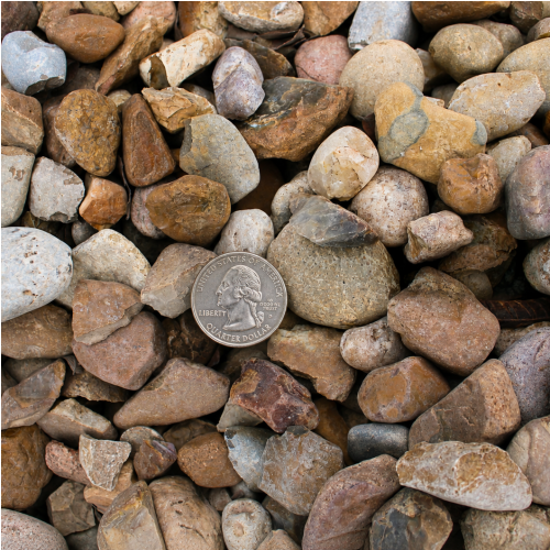 1"x2" Washed River Gravel thumbnail 3