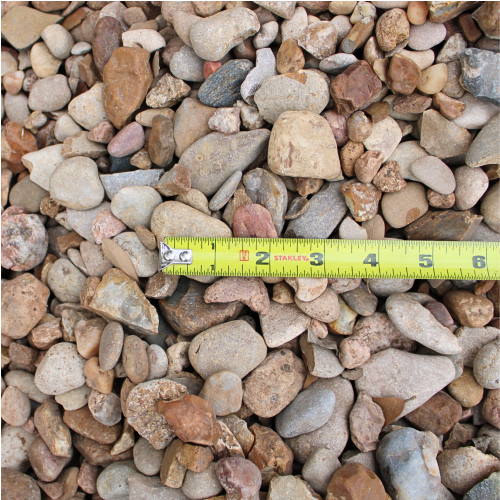 3/4"x 1'' Washed River Gravel