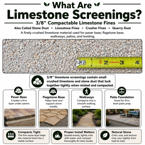 3/8" Limestone Screenings  thumbnail 4