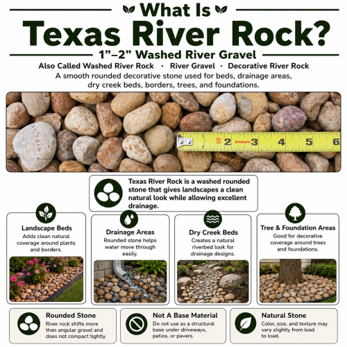 1"x2" Washed River Gravel thumbnail 4