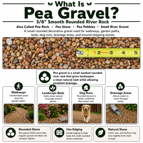 3/8" Pea Gravel thumbnail 4