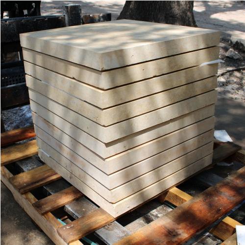 2'x2' Cream Limestone Pavers (2.25" thick)