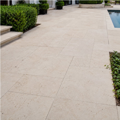 4'x1' Cream Limestone Pavers (2.25' thick) thumbnail 5