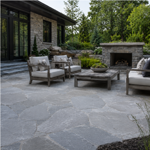 Oklahoma Blue Flagstone (Blue Patio Stone) thumbnail 6