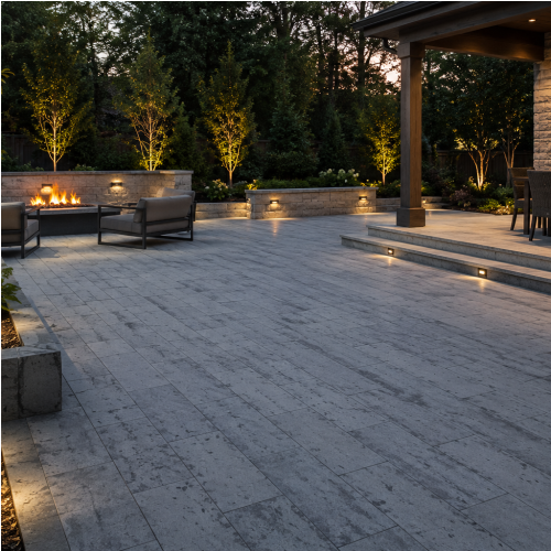 2'x1' Grey Buff Lueder Pavers (2.25" Thick) thumbnail 4