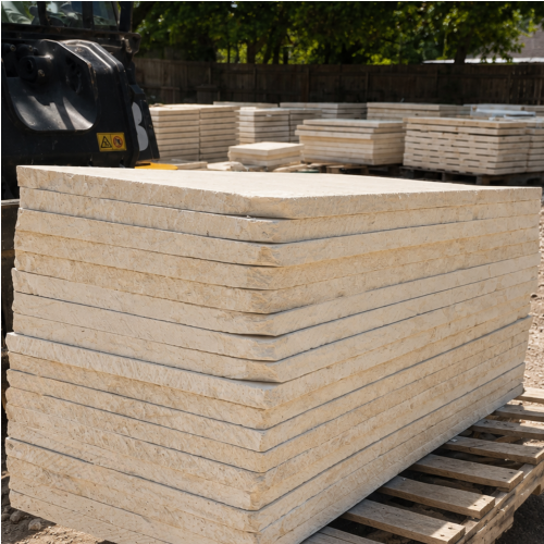 Rough Edge Limestone Paver (2'x5')