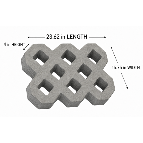 Grasstone II Concrete Grass Pavers thumbnail 8