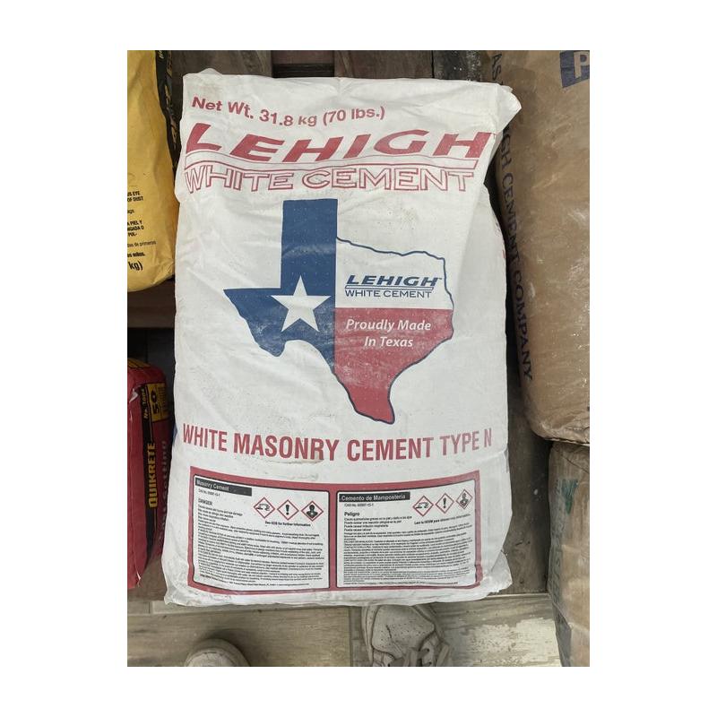 White Masonry Cement.
