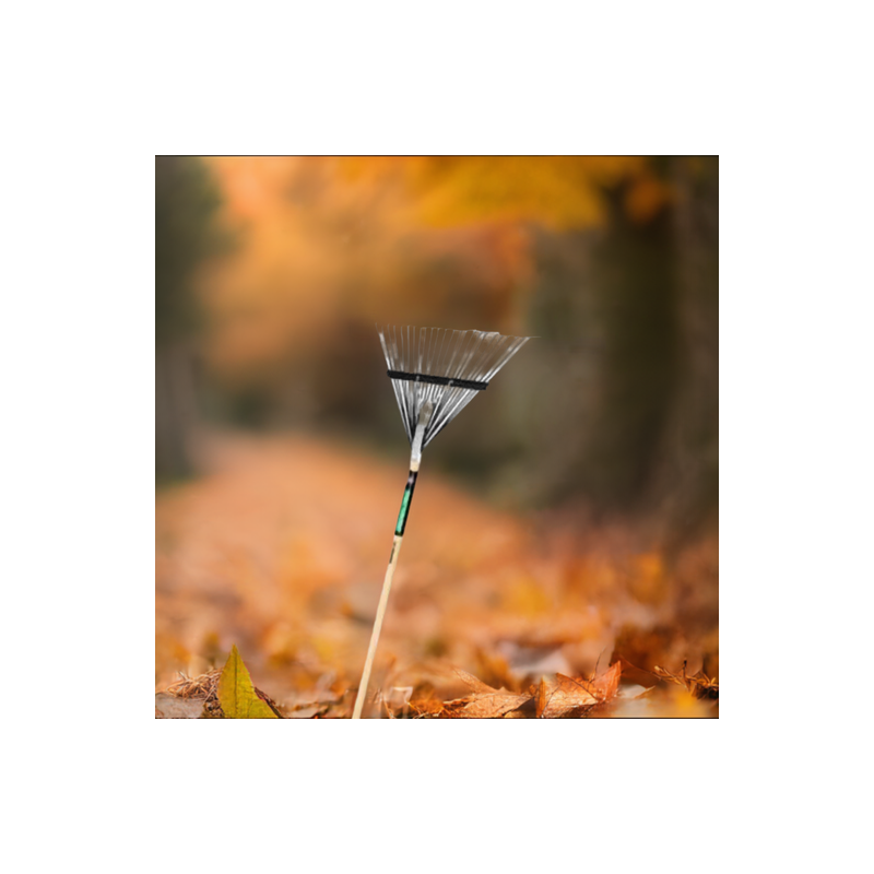 Leaf Rake - 24" Steel Head