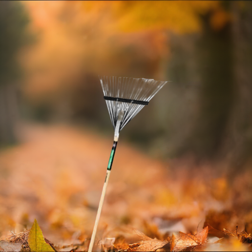 Leaf Rake - 24" Steel Head