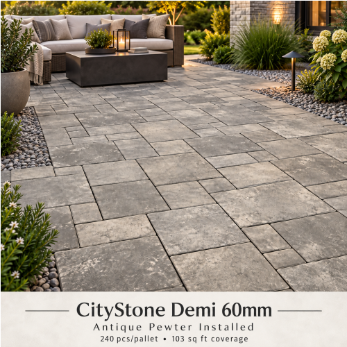 City Stone Demi Antique Pewter thumbnail 3