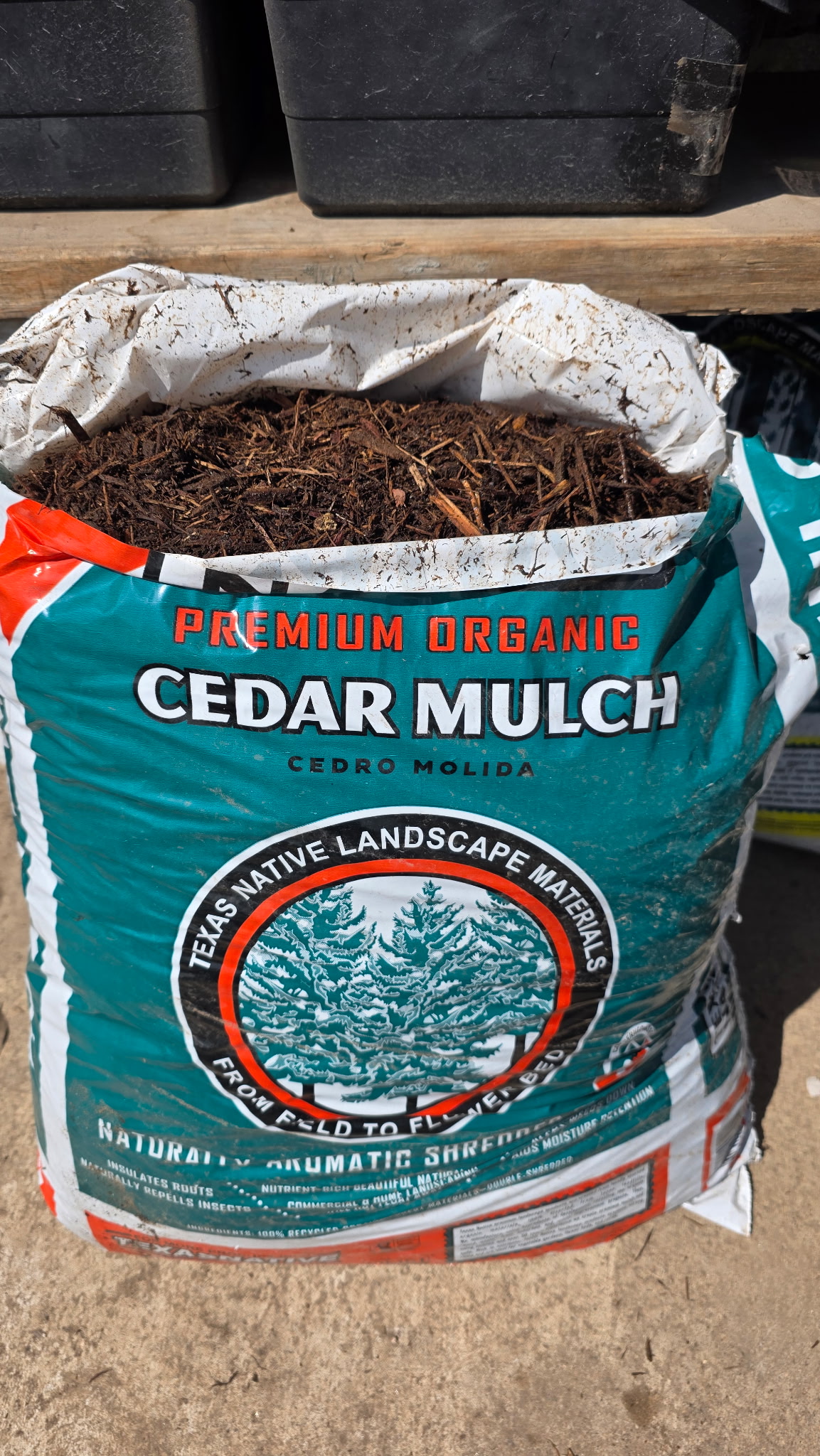 Bagged Cedar Mulch