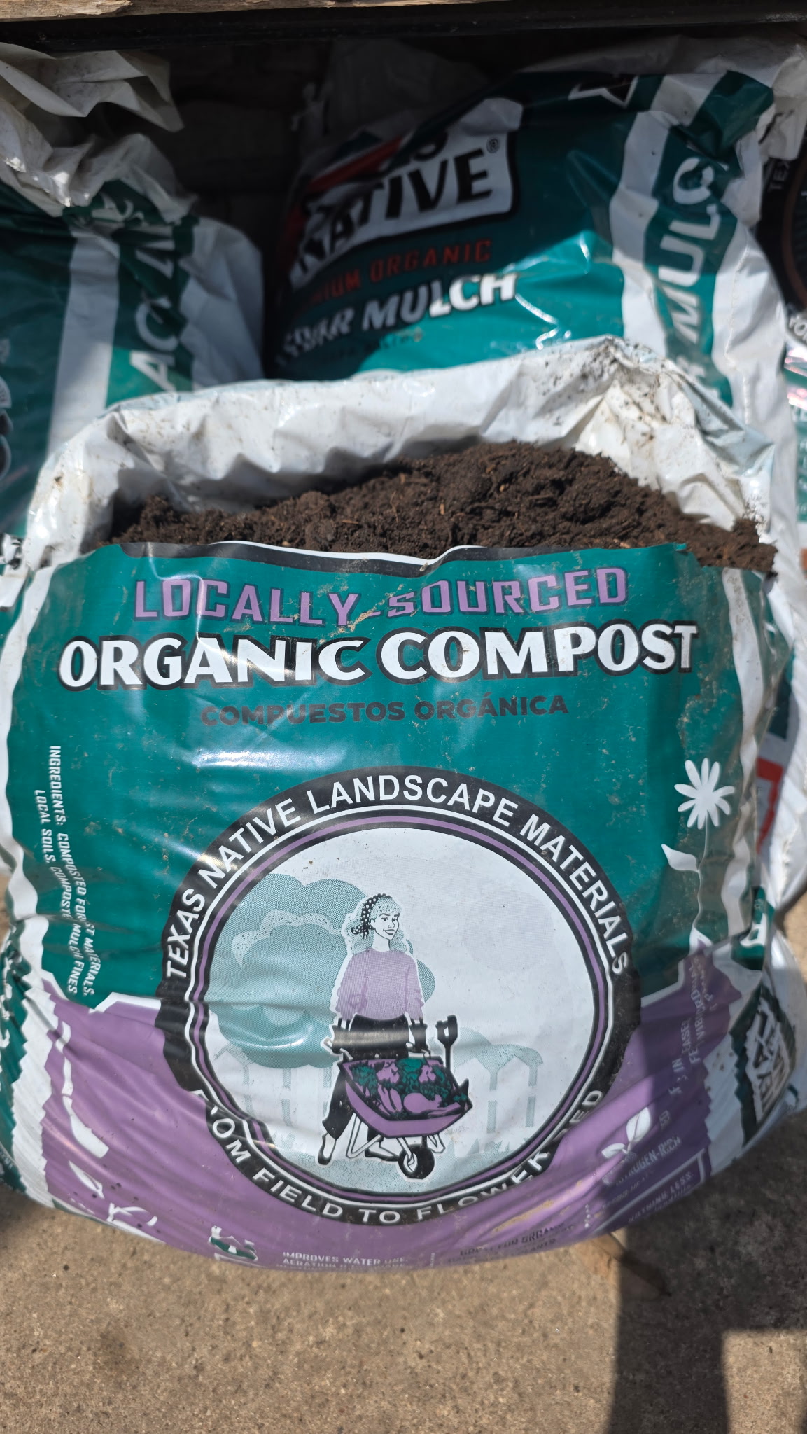 Bagged Organic Soil Compost